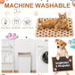 Dog And Cat Washable Bed Super Soft Fluffy Pad