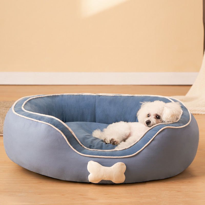 Dogs Cats Bed Soft Sofa Warm Bench Sleep Kennel-BILLPETS