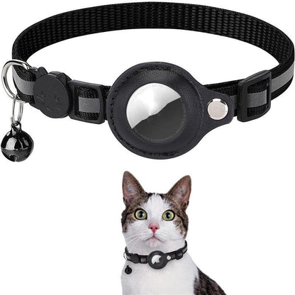 Cat Collar Black Reflective Collar Waterproof