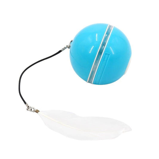 Cat Toy Blue / USB LED Intelligent Cat Ball