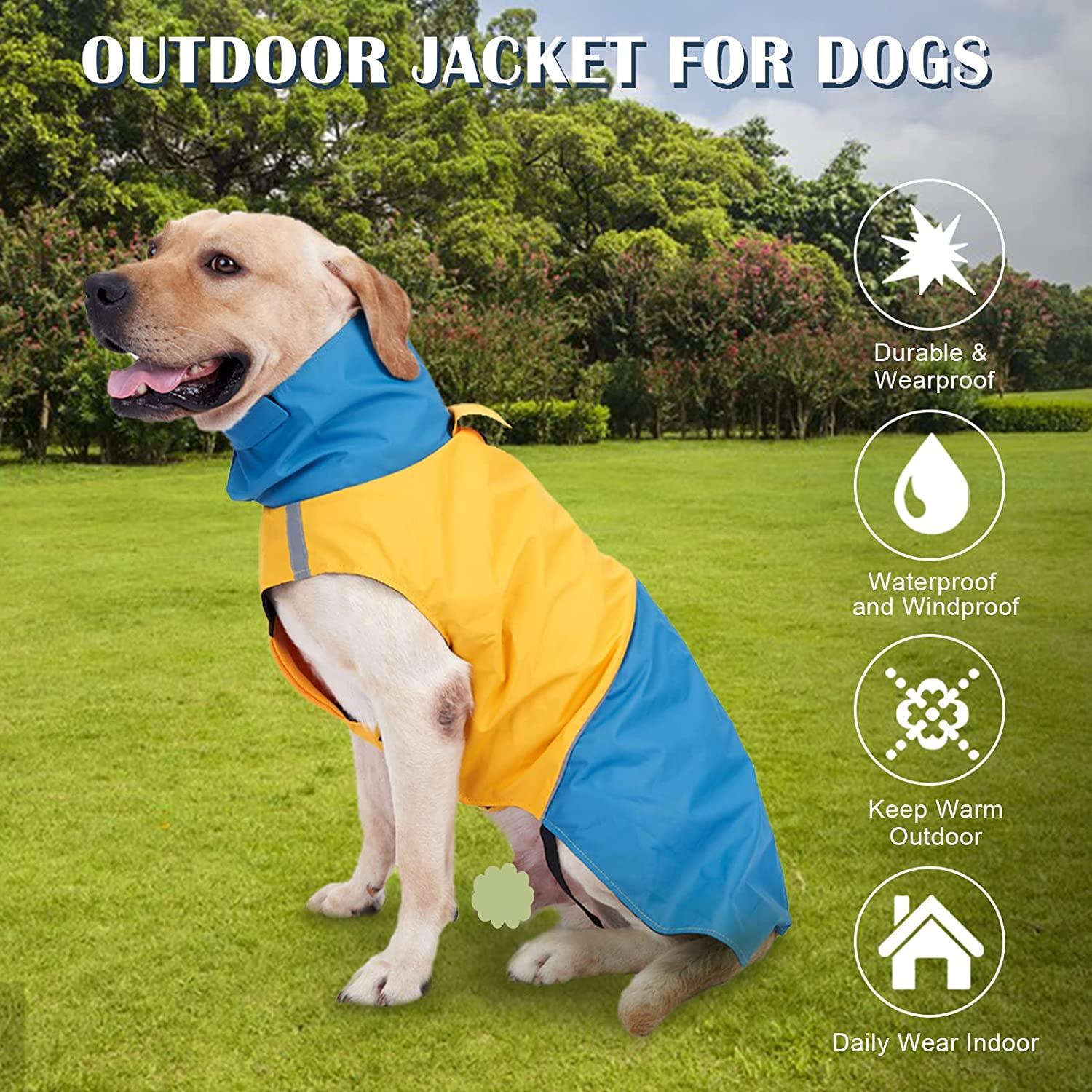 Dog Raincoat Raincoat Waterproof Reflective