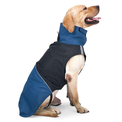 Dog Raincoat Blue black / 2XL Raincoat Waterproof Reflective