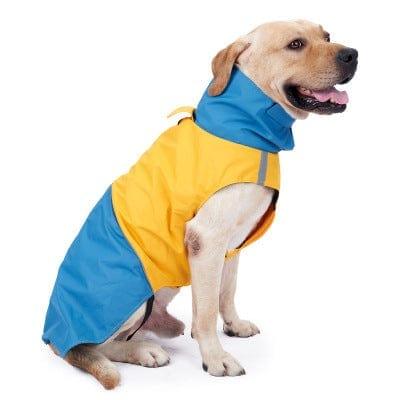 Dog Raincoat Blue yellow / 2XL Raincoat Waterproof Reflective