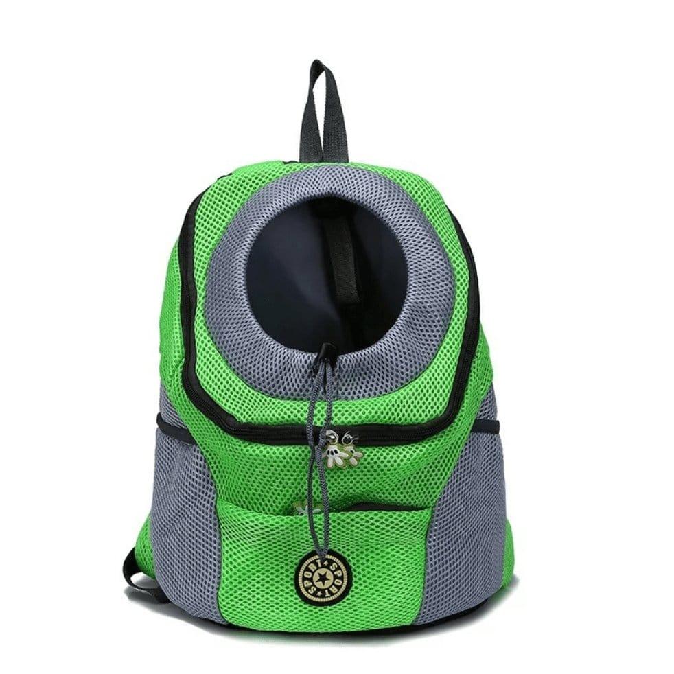 Portable Pet Bag Green / L Pet Carrier Double Shoulder