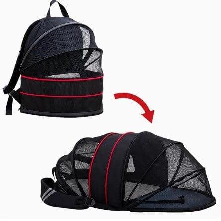 Portable Pet Bag Black / Upgrade money Portable Double Shoulder Pet Bag