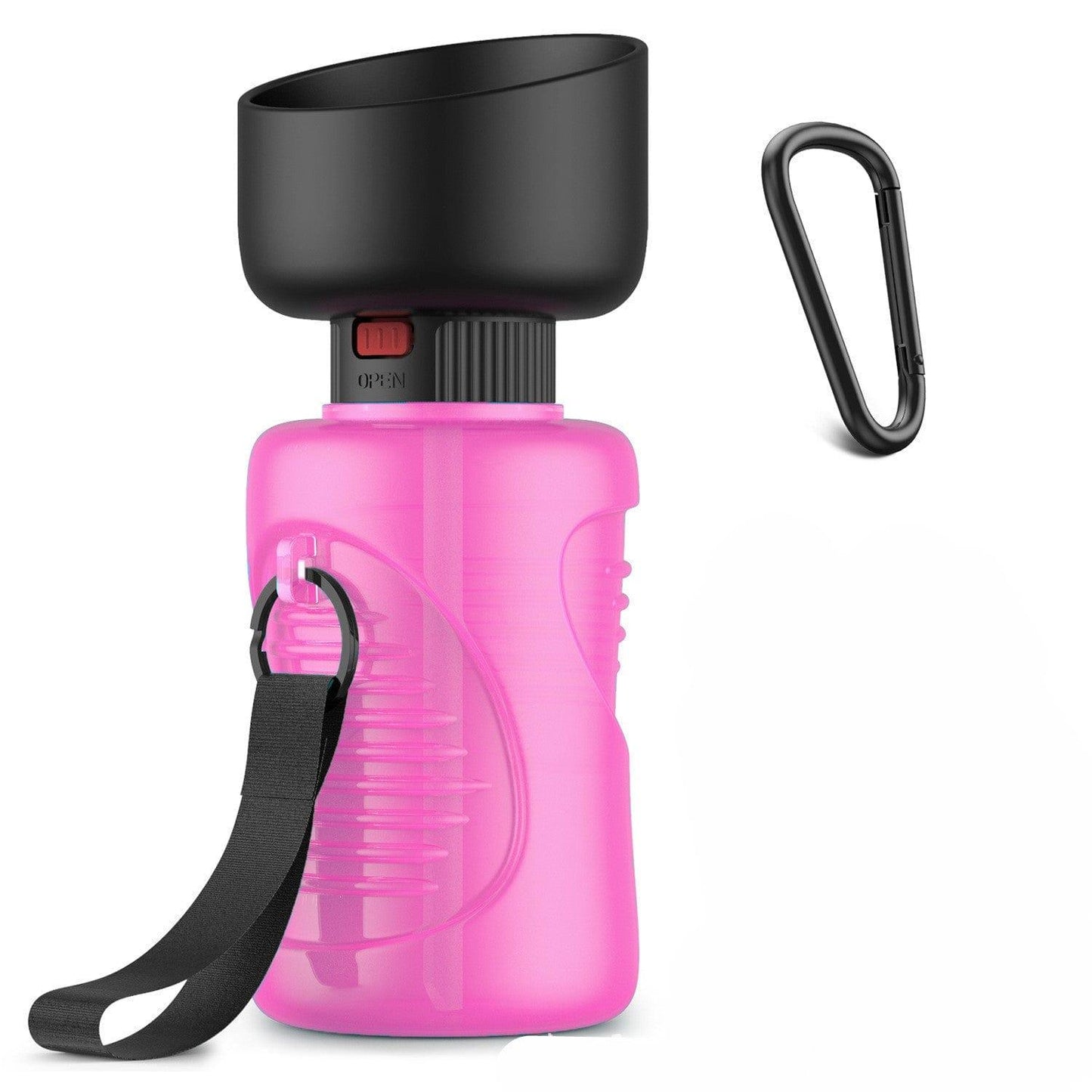 Water Bottle A Pink / 500ml Travel Water Bottle Dog