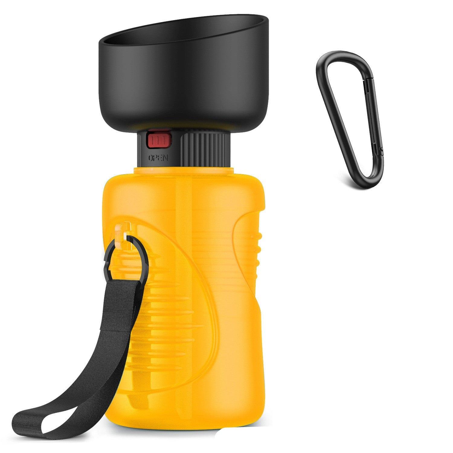 Water Bottle A Yellow / 500ml Travel Water Bottle Dog